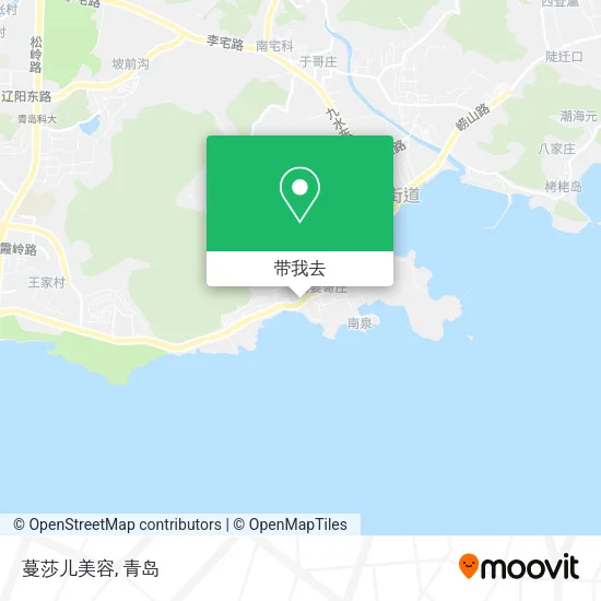 蔓莎儿美容地图