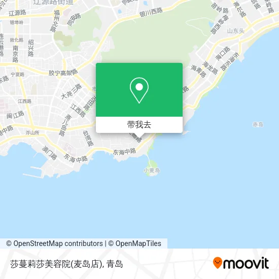 莎蔓莉莎美容院(麦岛店)地图
