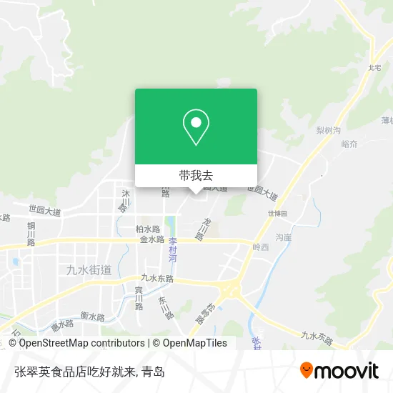 张翠英食品店吃好就来地图