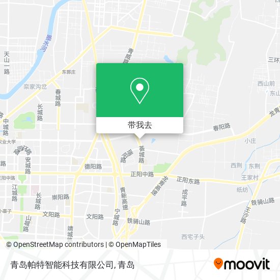 青岛帕特智能科技有限公司地图