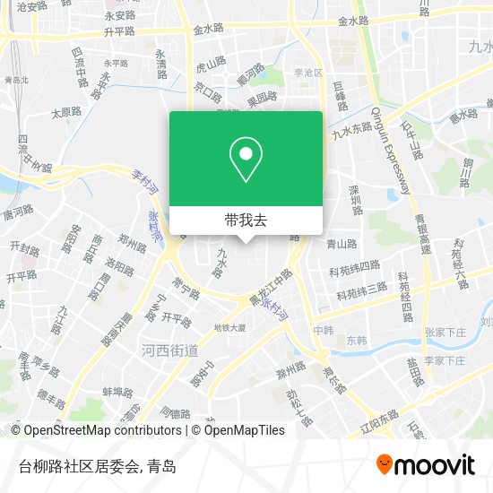 台柳路社区居委会地图