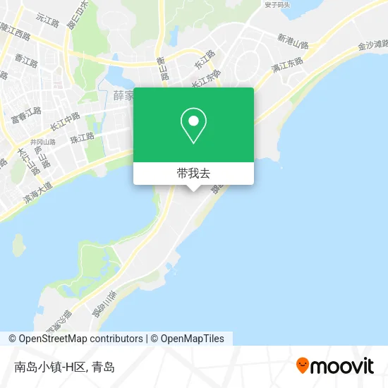 南岛小镇-H区地图