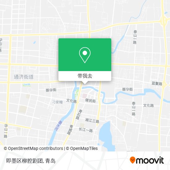 即墨区柳腔剧团地图
