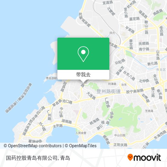 国药控股青岛有限公司地图