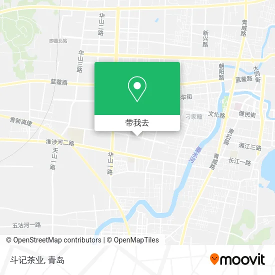 斗记茶业地图