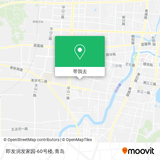 即发润发家园-60号楼地图