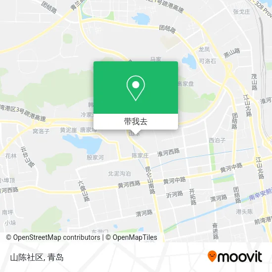 山陈社区地图