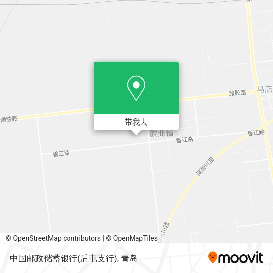 中国邮政储蓄银行(后屯支行)地图