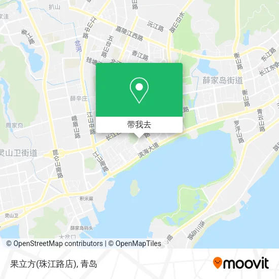 果立方(珠江路店)地图