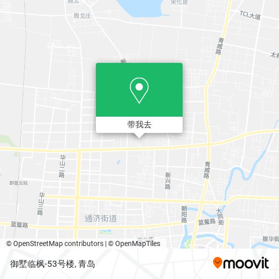 御墅临枫-53号楼地图