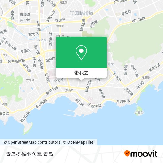 青岛松福小仓库地图