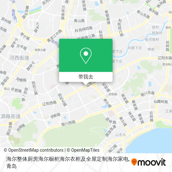 海尔整体厨房海尔橱柜海尔衣柜及全屋定制海尔家电地图