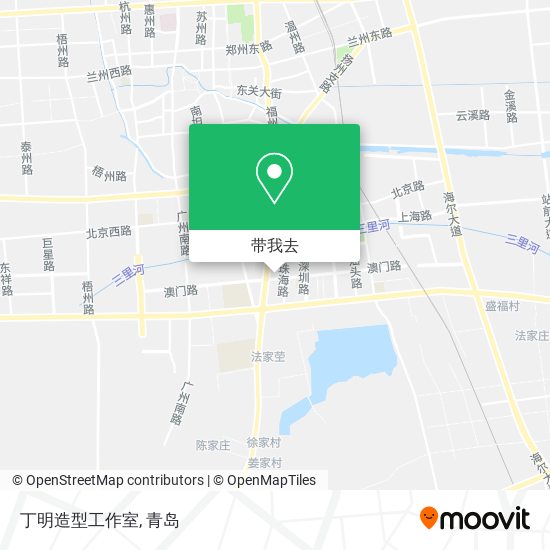 丁明造型工作室地图