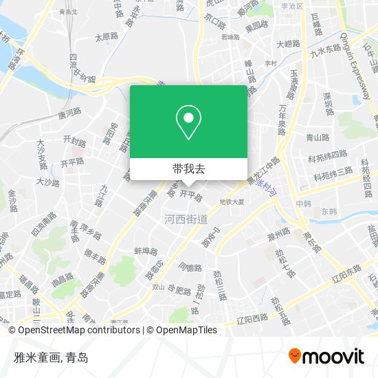 雅米童画地图