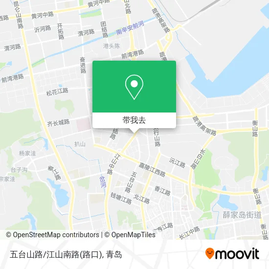 五台山路/江山南路(路口)地图