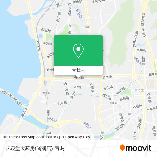 亿茂堂大药房(尚润店)地图