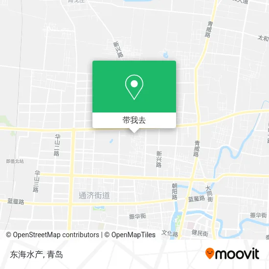东海水产地图