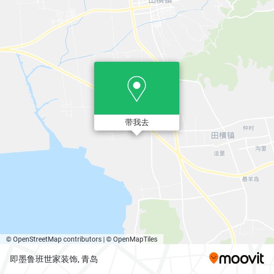 即墨鲁班世家装饰地图