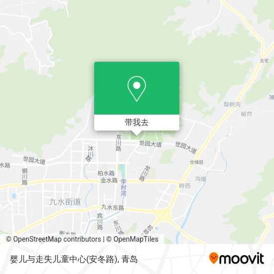 婴儿与走失儿童中心(安冬路)地图