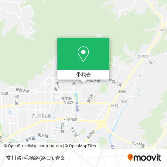 常川路/毛杨路(路口)地图