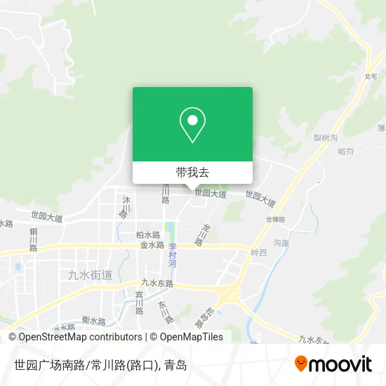 世园广场南路/常川路(路口)地图