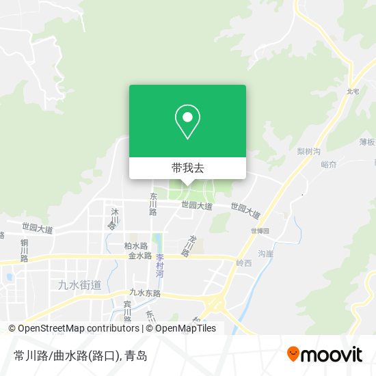 常川路/曲水路(路口)地图
