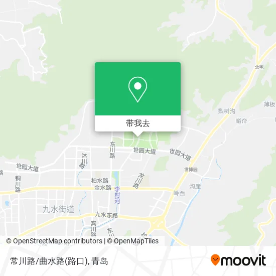 常川路/曲水路(路口)地图