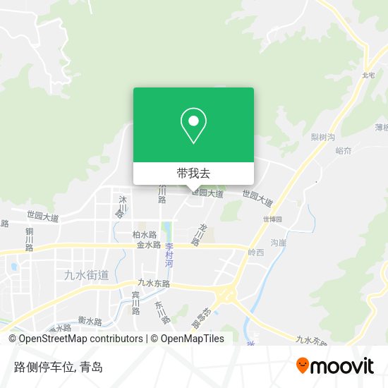 路侧停车位地图