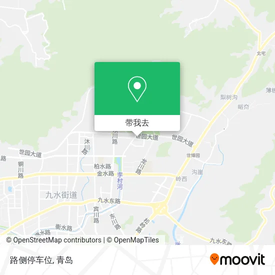 路侧停车位地图