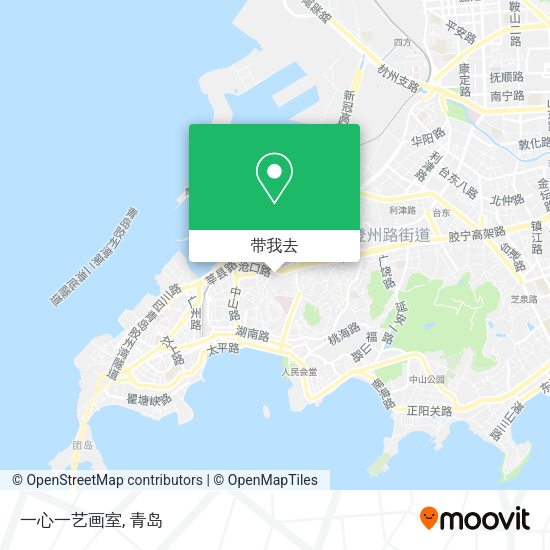一心一艺画室地图
