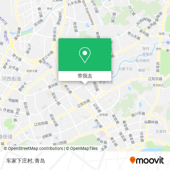 车家下庄村地图