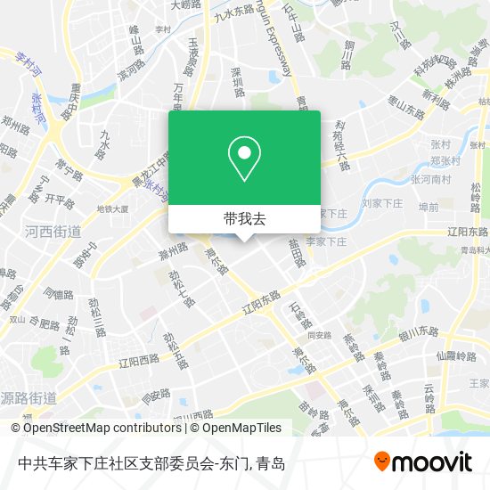 中共车家下庄社区支部委员会-东门地图