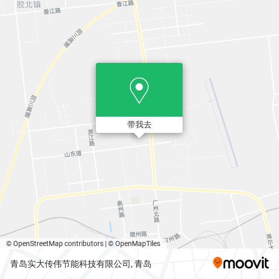 青岛实大传伟节能科技有限公司地图