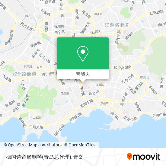 德国诗帝堡钢琴(青岛总代理)地图
