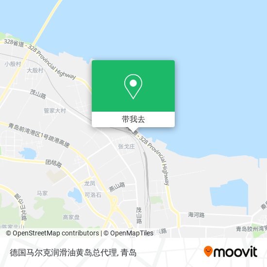 德国马尔克润滑油黄岛总代理地图