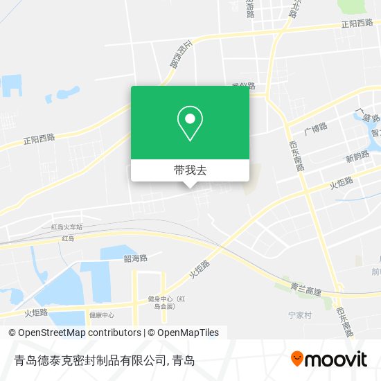 青岛德泰克密封制品有限公司地图
