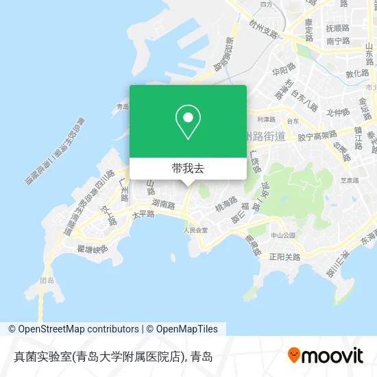 真菌实验室(青岛大学附属医院店)地图
