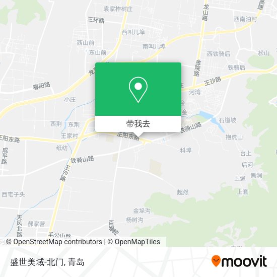 盛世美域-北门地图