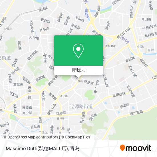 Massimo Dutti(凯德MALL店)地图