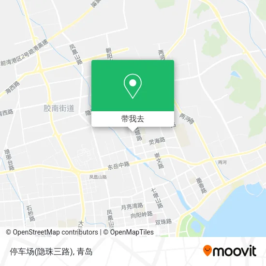 停车场(隐珠三路)地图