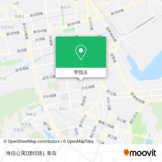 海信公寓(团结路)地图