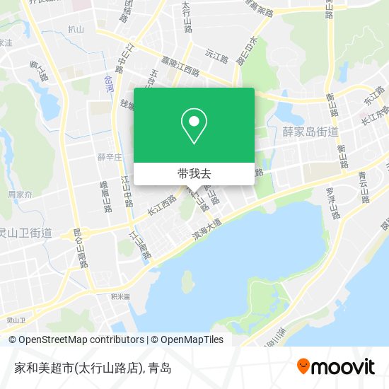 家和美超市(太行山路店)地图