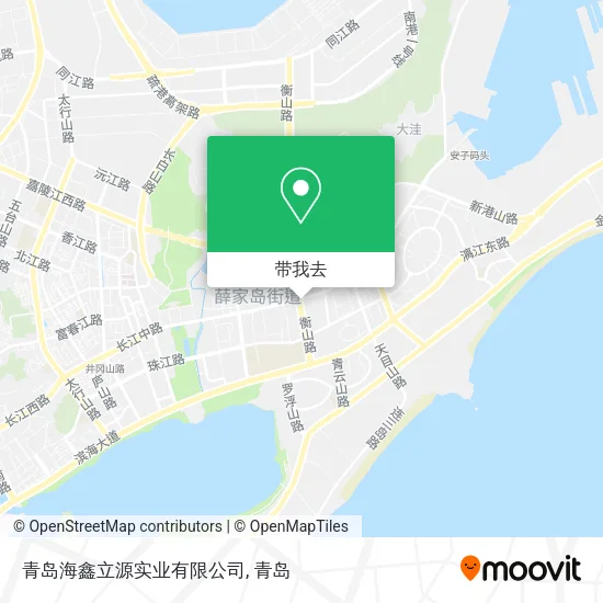 青岛海鑫立源实业有限公司地图