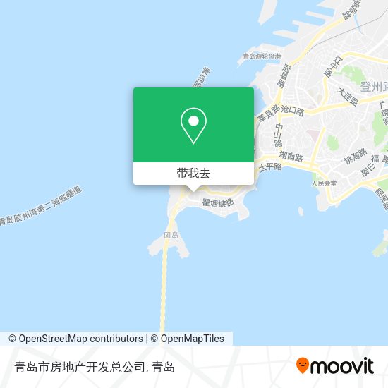 青岛市房地产开发总公司地图