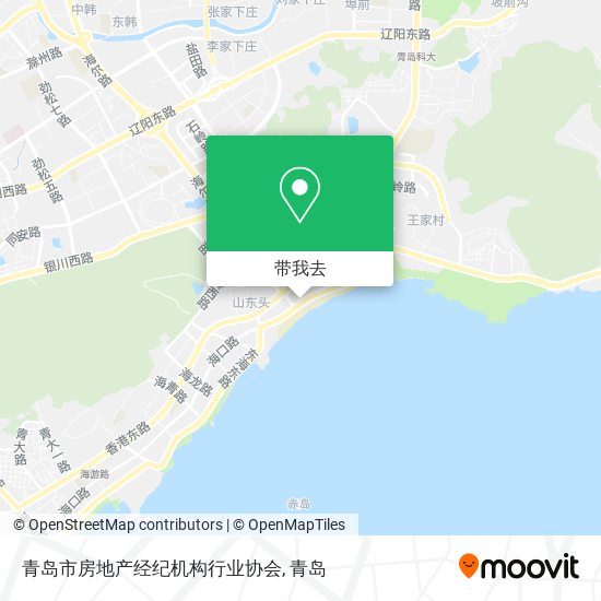 青岛市房地产经纪机构行业协会地图