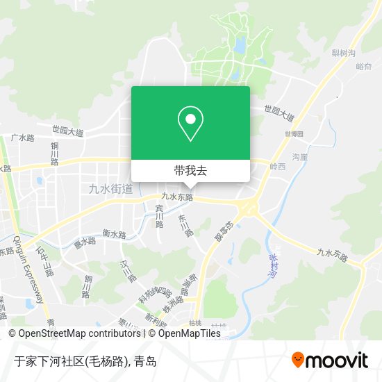 于家下河社区(毛杨路)地图
