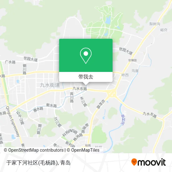 于家下河社区(毛杨路)地图