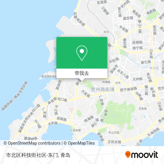 市北区科技街社区-东门地图