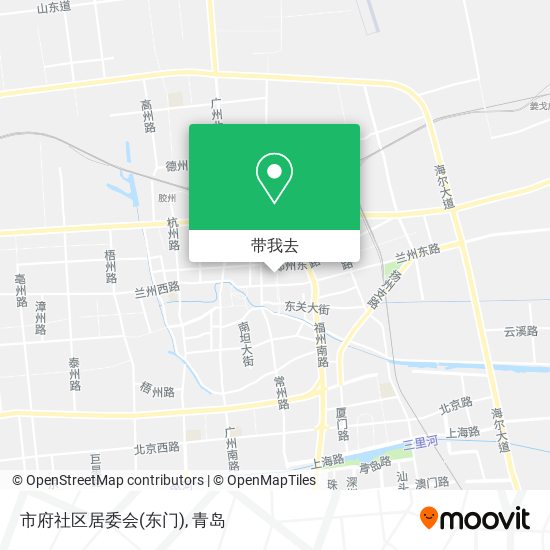 市府社区居委会(东门)地图