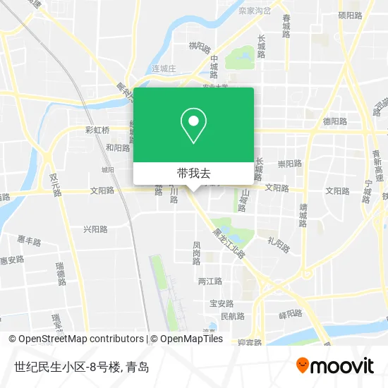 世纪民生小区-8号楼地图